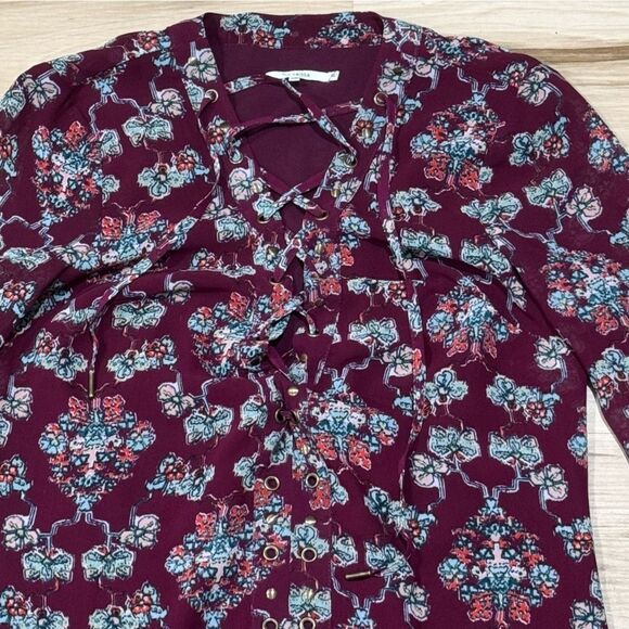 Tularosa Floral Lace Up Dress Women’s XS - Picture 5 of 5